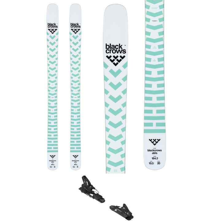 Black Crows Atris Skis + Salomon Strive 13 Ski Bindings 2023