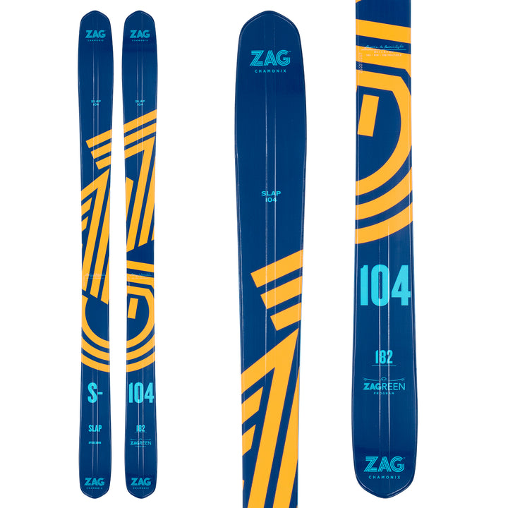 ZAG Slap 104 Skis + Armada Warden 13 Demo Ski Bindings 2023