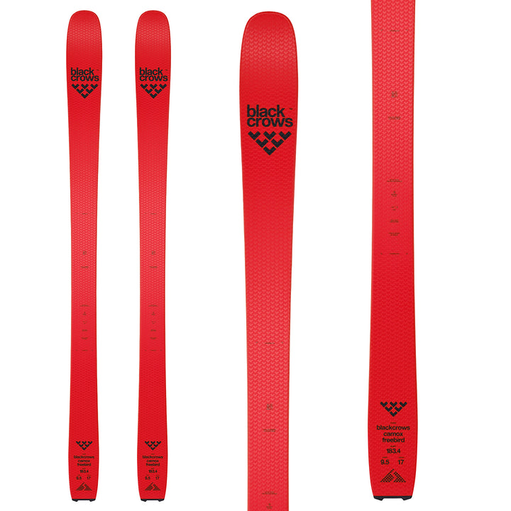 Black Crows Camox Freebird Skis + Marker Kingpin 10 Demo Ski Bindings 2023