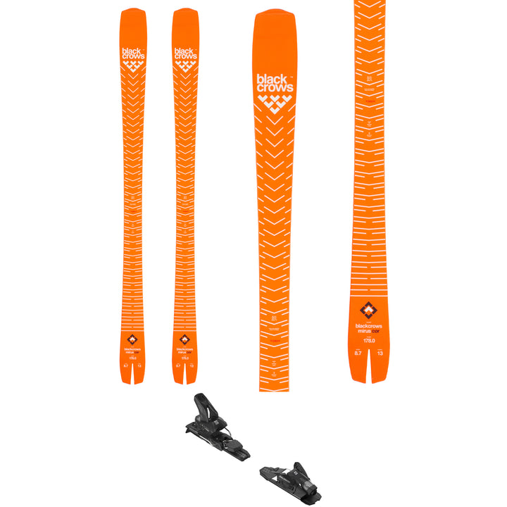 Black Crows Mirus Cor Skis + Salomon Strive 11 Demo Ski Bindings 2023