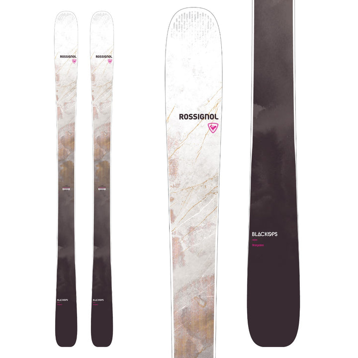 Rossignol Black Ops Stargazer Skis + Salomon Strive 11 Demo Ski Bindings - Women's 2022