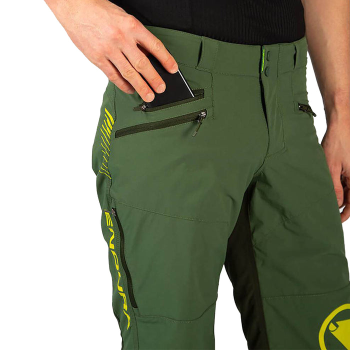Endura SingleTrack II Shorts Olive Green