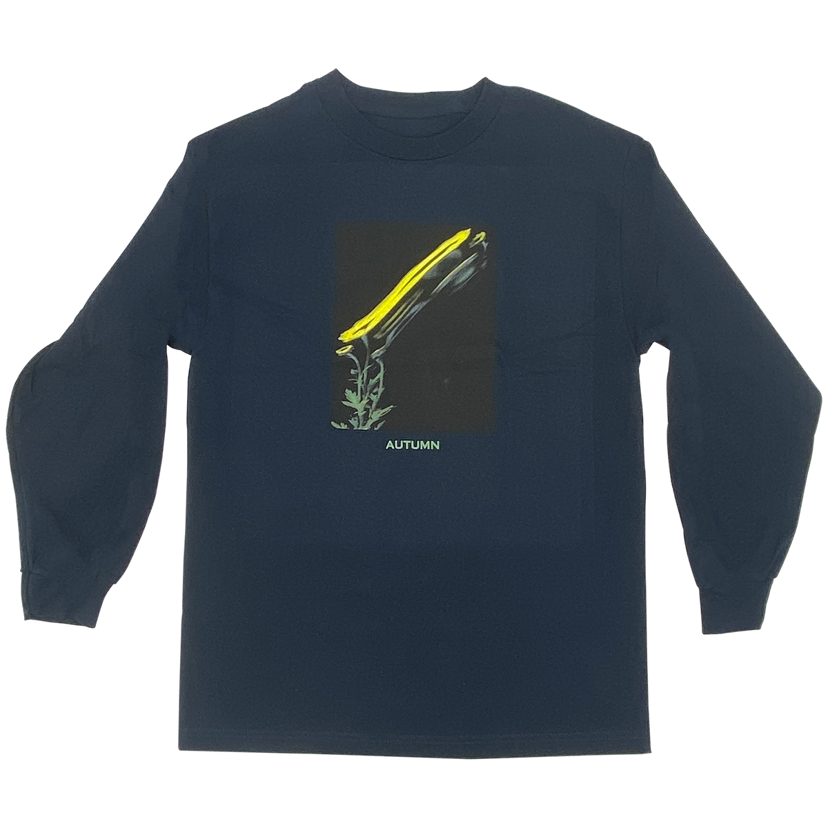 Autumn Night Moves Long-Sleeve Tee - Men's Navy