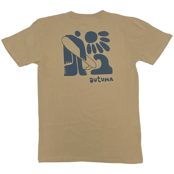 Autumn Breaking Short-Sleeve Tee - Men's Sand