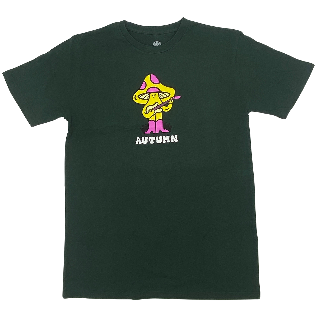 Autumn Mushie Short-Sleeve Tee - Men's Forest Green