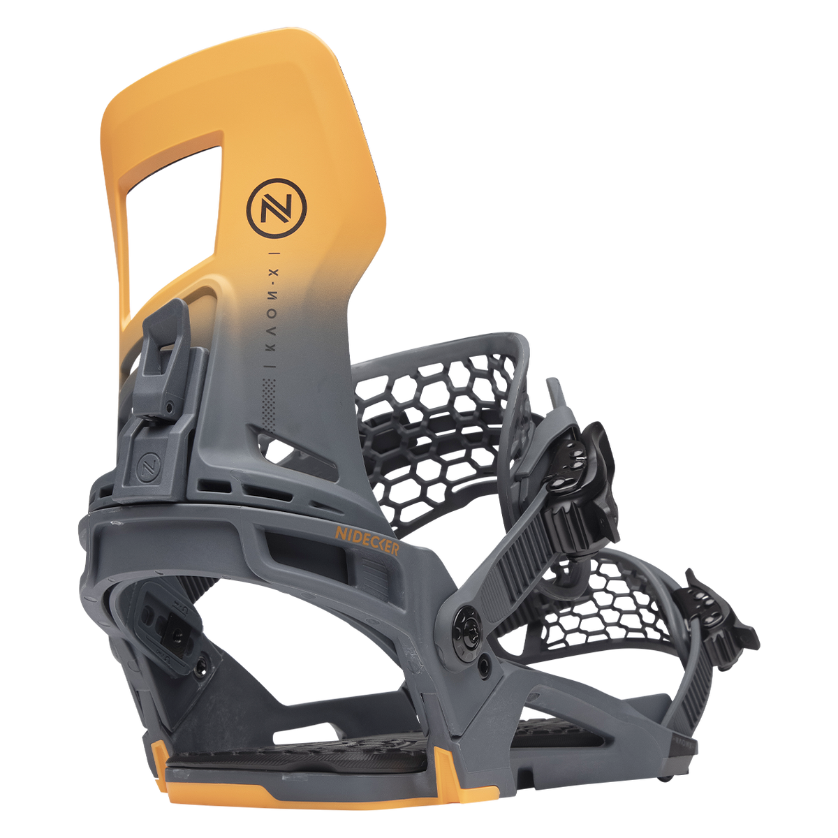 Nidecker Kaon-X Snowboard Bindings 2024 Hot Slate
