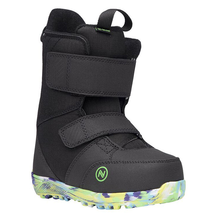 Nidecker Micron Mini Snowboard Boots - Kids Black