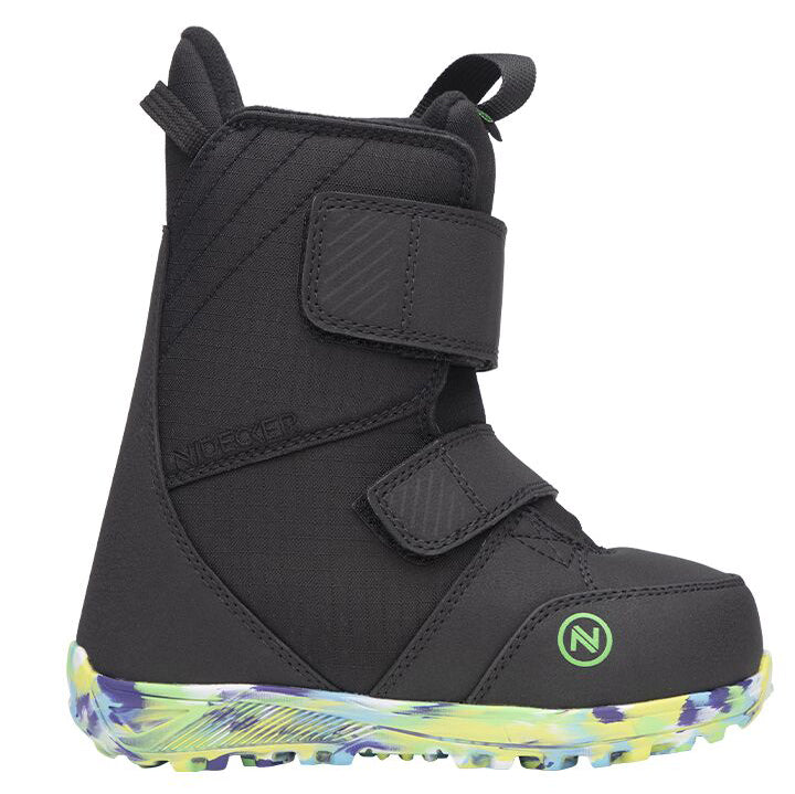 Nidecker Micron Mini Snowboard Boots - Kids Black