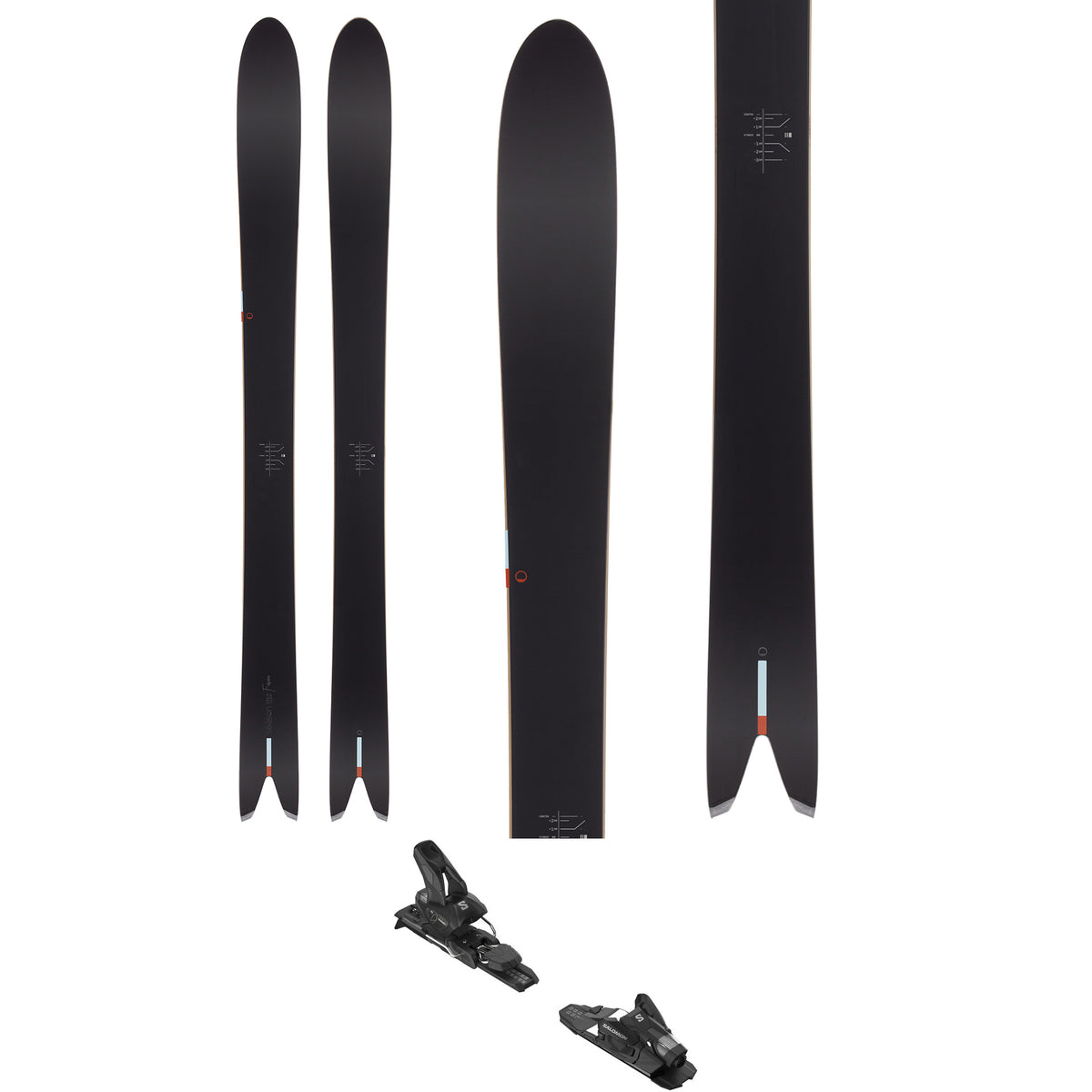Season Forma Skis + Salomon Strive 11 Demo Ski Bindings 2023