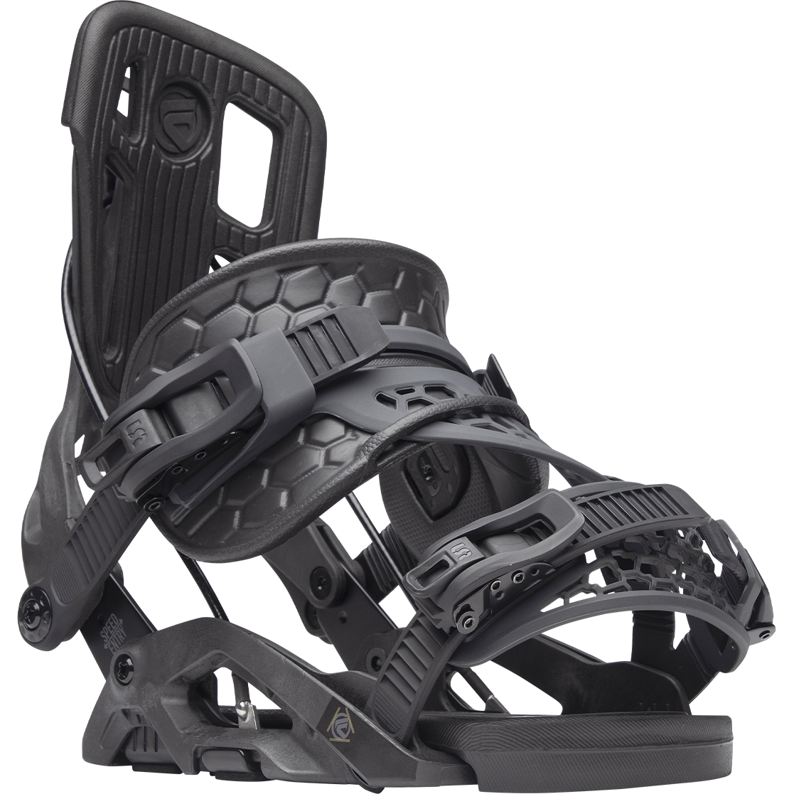 Flow Fuse Carbon Hybrid Snowboard Bindings 2024 Graphite