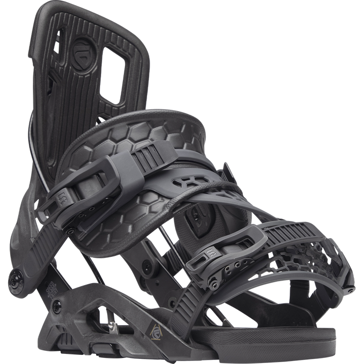 Flow Fuse Carbon Hybrid Snowboard Bindings 2024 Graphite