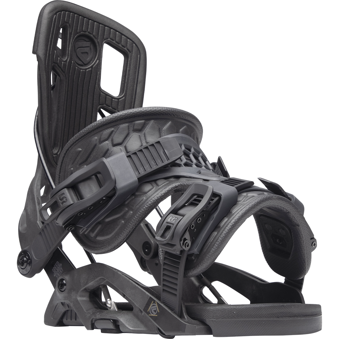 Flow Fuse Carbon Snowboard Bindings 2024 Graphite