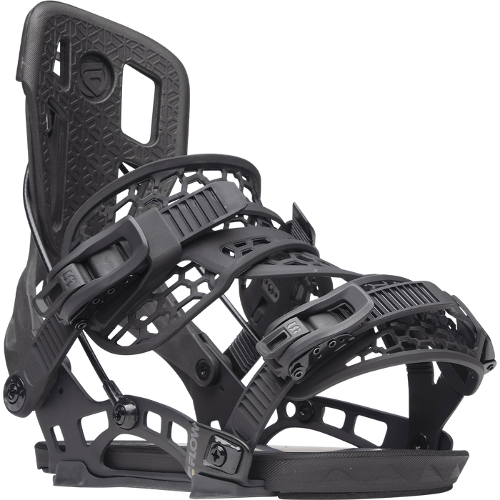 Flow NX2 Carbon Hybrid Snowboard Bindings 2024 Graphite