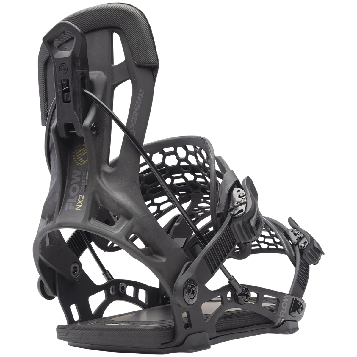 Flow NX2 Carbon Hybrid Snowboard Bindings 2024 Graphite