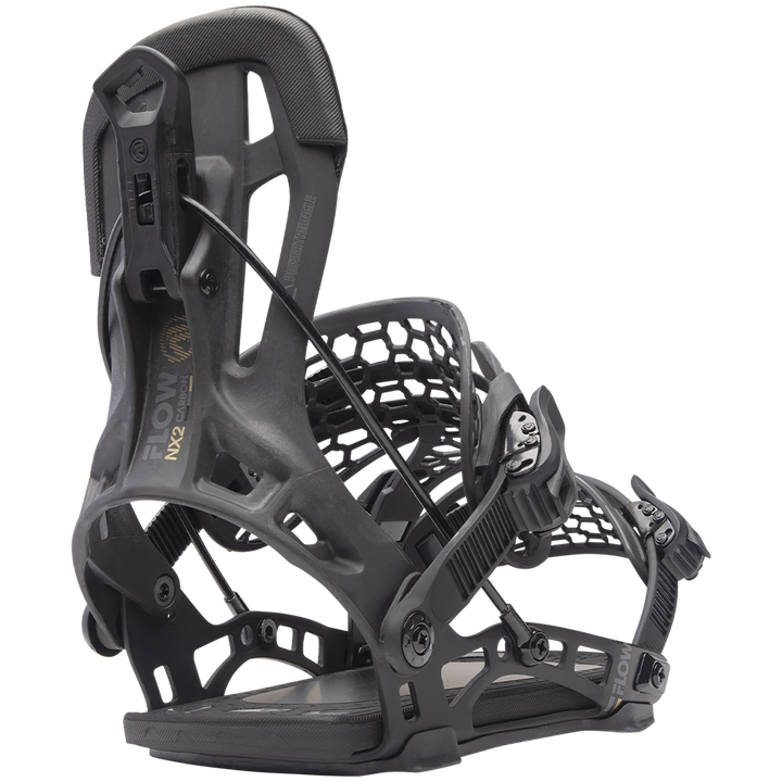 Flow NX2 Carbon Hybrid Snowboard Bindings 2024 Graphite