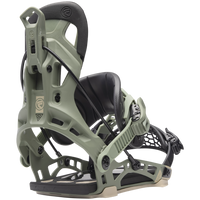 Flow NX2 Hybrid Snowboard Bindings 2024 Olive::Olive