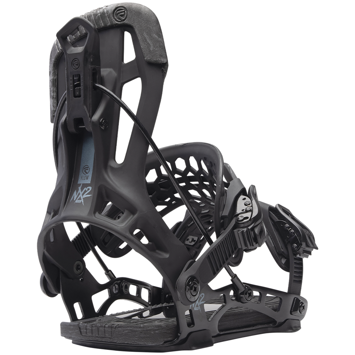 Flow NX2-TM Snowboard Bindings 2024 Black