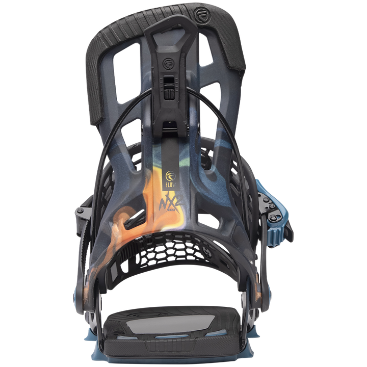 Flow NX2-TM Hybrid Snowboard Bindings 2024 Blue Flame
