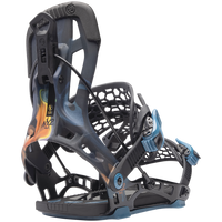 Flow NX2-TM Hybrid Snowboard Bindings 2024 Blue Flame::Blue Flame