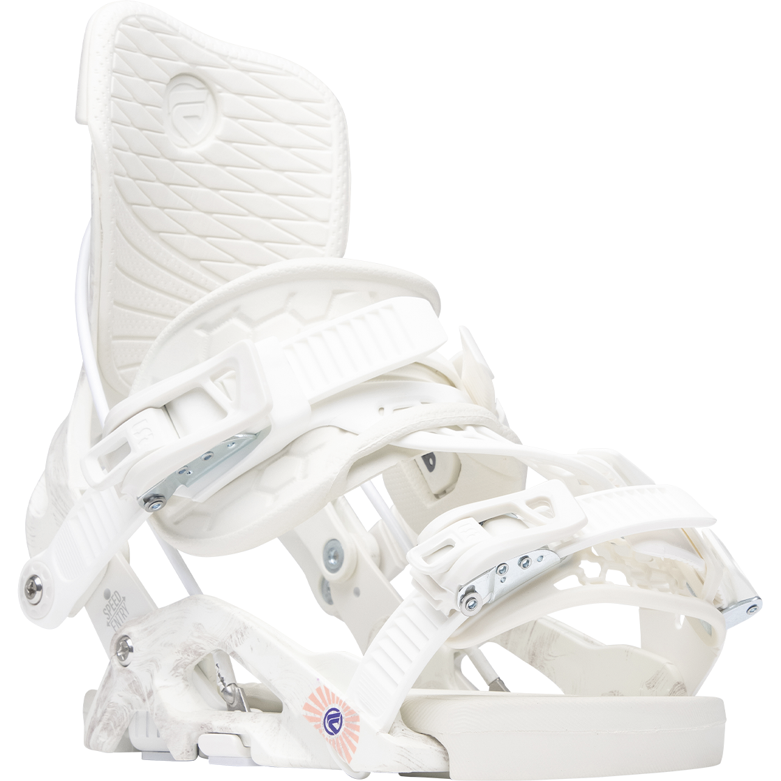 Flow Omni Hybrid Snowboard Bindings - Women's 2024 White