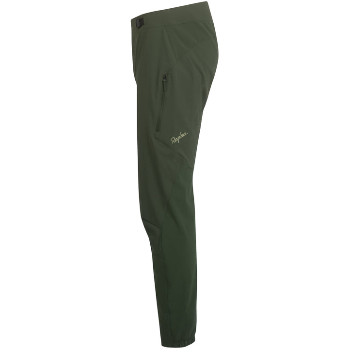 Rapha Trail Lightweight Pants Deep Olive Green/Olive Green