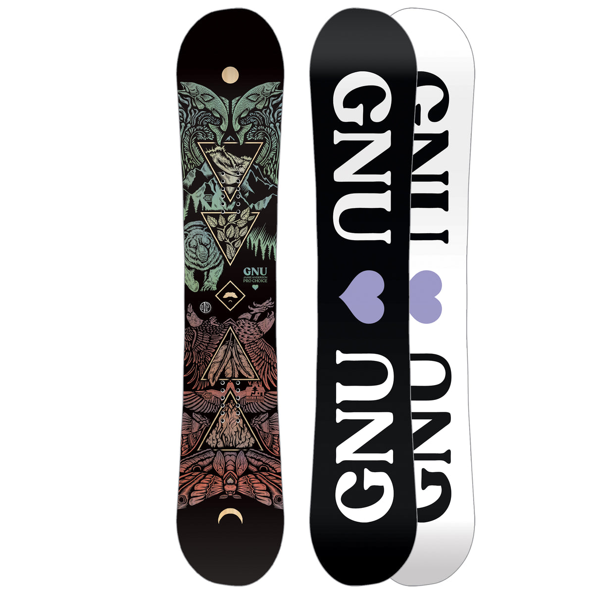 GNU Asym Pro Choice C3 Snowboard - Women's 2024