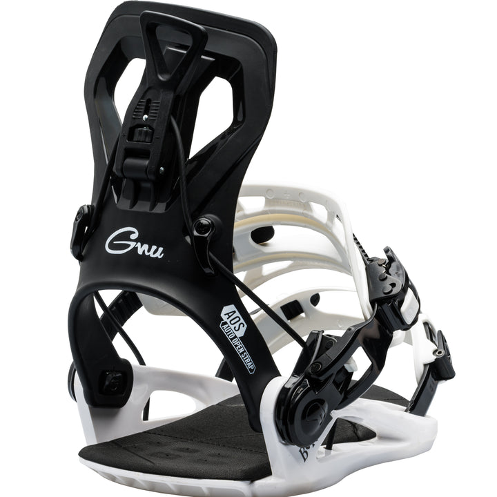 GNU B-Real Snowboard Bindings - Women's 2024 White