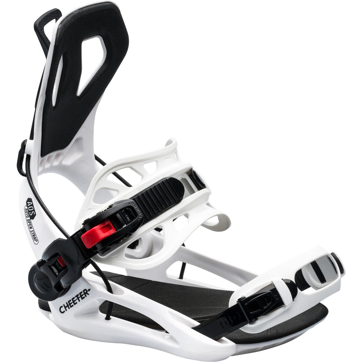 GNU Cheeter Snowboard Bindings 2024 White