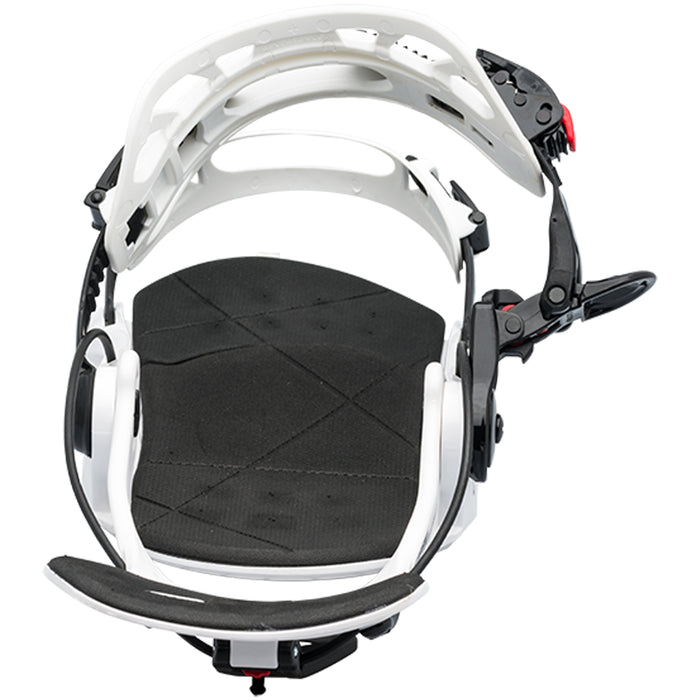 GNU Cheeter Snowboard Bindings 2024 White