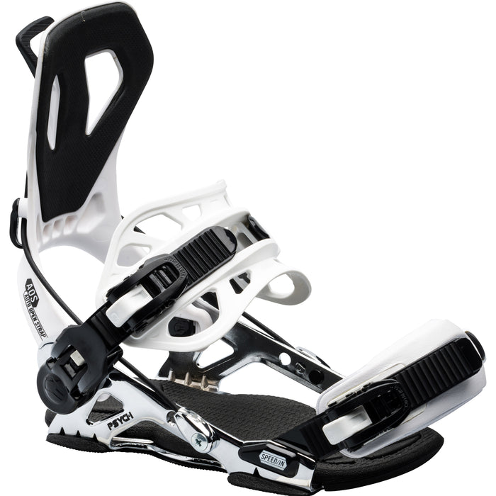 GNU Psych Snowboard Bindings 2024 White