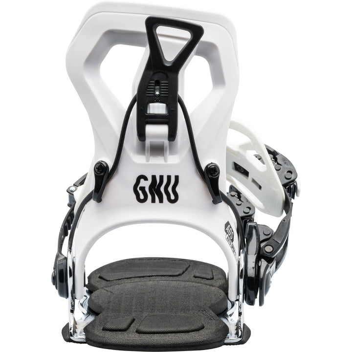 GNU Psych Snowboard Bindings 2024 White