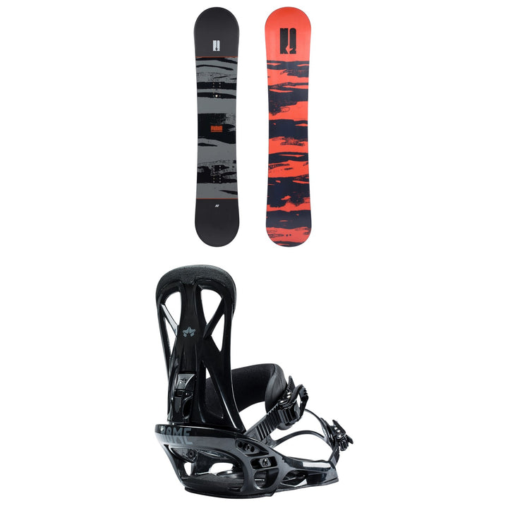K2 Standard Snowboard + Rome United Snowboard Bindings 2023