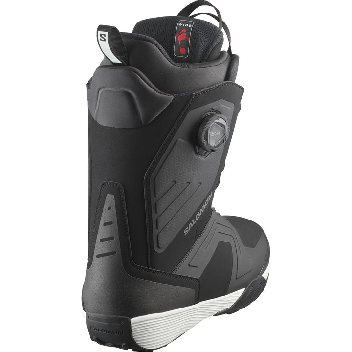 Salomon Dialogue Dual Boa Wide Snowboard Boots Black