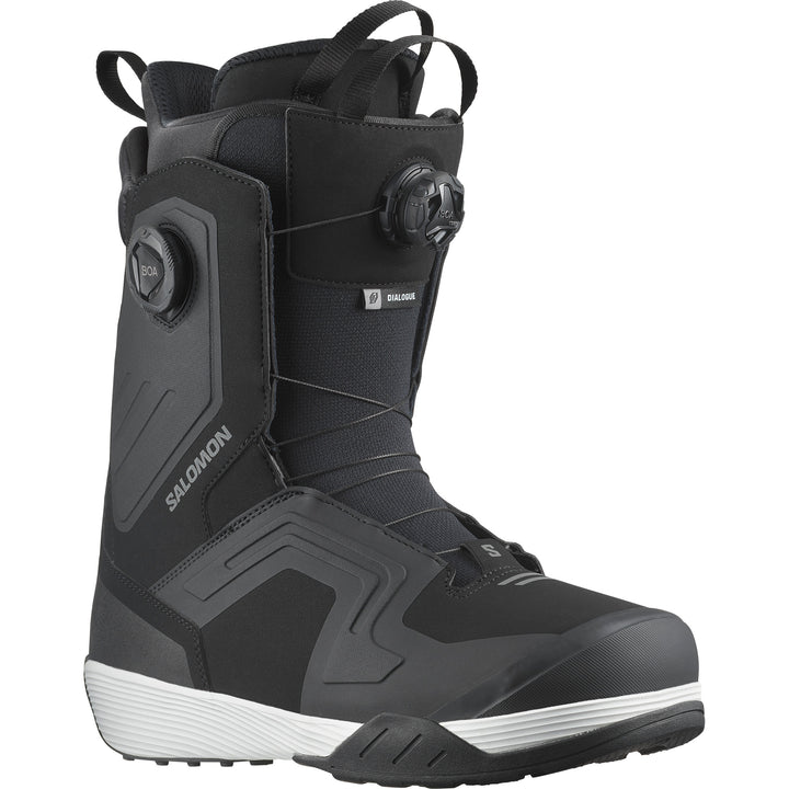 Salomon Dialogue Dual Boa Wide Snowboard Boots Black