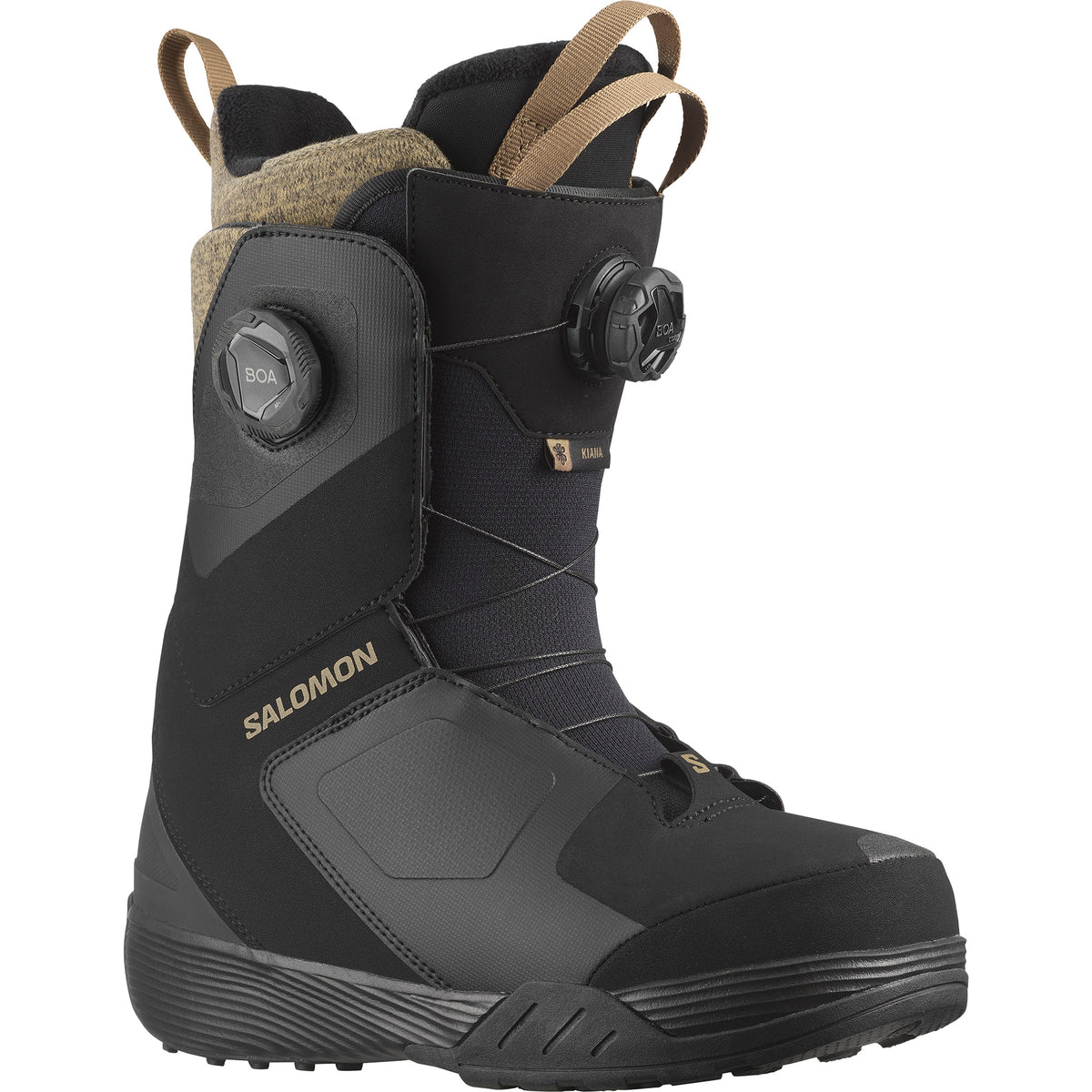 Salomon Kiana Dual Boa Snowboard Boots - Women's Black