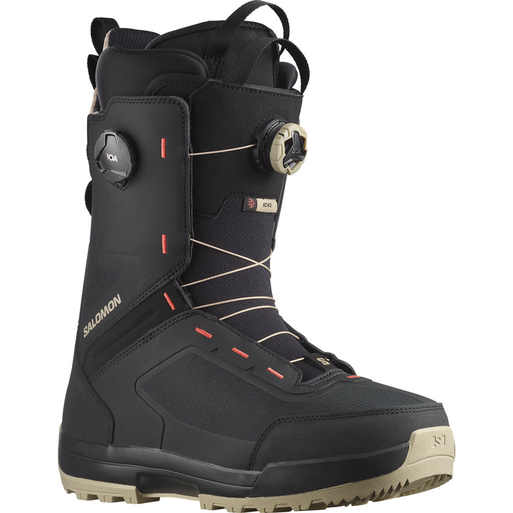 Salomon Echo Dual Boa Snowboard Boots Black/Cargo