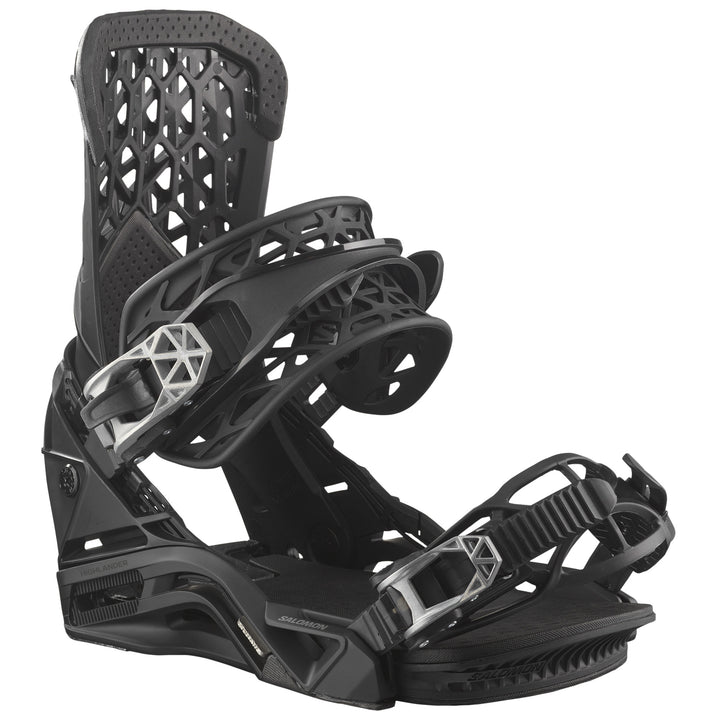 Salomon Highlander Snowboard Bindings 2025 Black