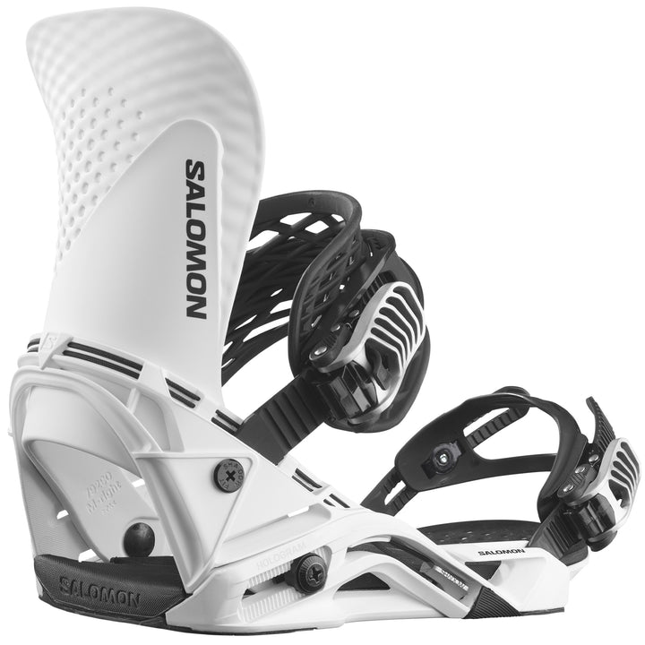 Salomon Hologram Snowboard Bindings White