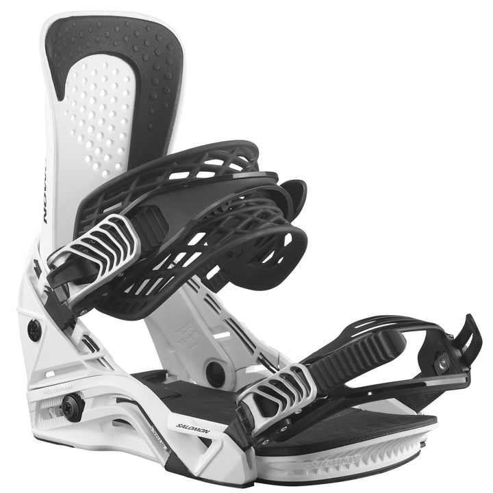 Salomon Hologram Snowboard Bindings White