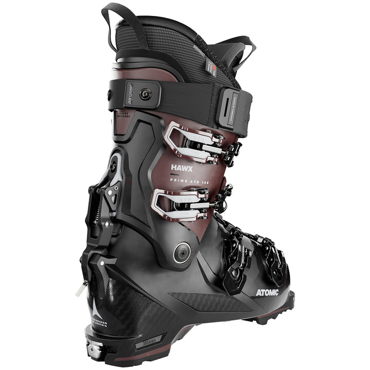 Atomic Hawx Prime XTD 105 GW Alpine Touring Ski Boots - Women's 2024 Black/Rust/Ivory
