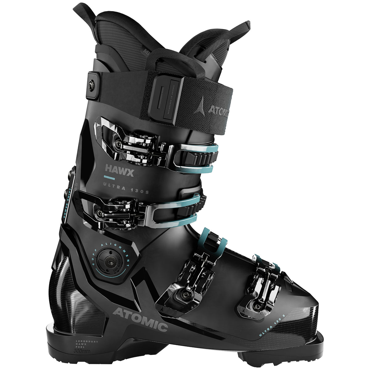 Atomic Hawx Ultra 130 S GW Ski Boots 2024 Black/Teal