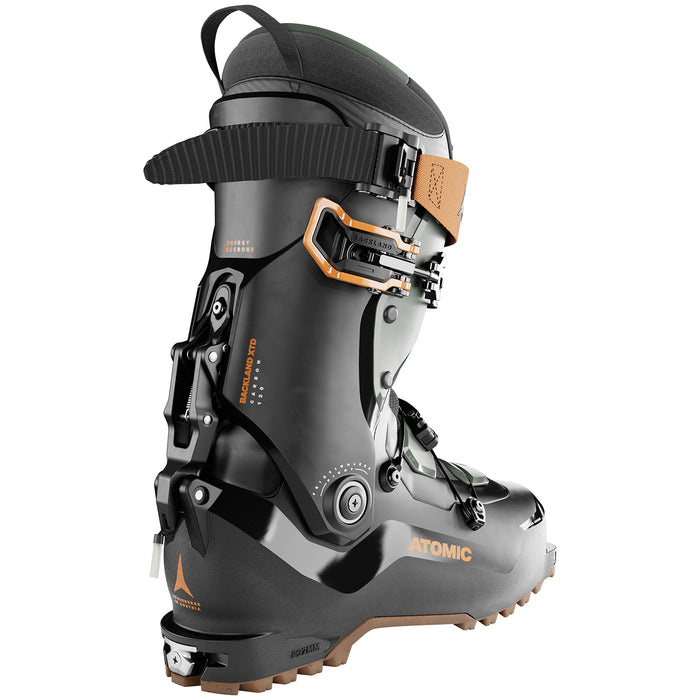 Atomic Backland XTD Carbon 120 Alpine Touring Ski Boots 2026 Black/Army Green-x/Orange