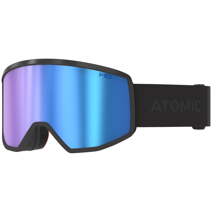 Atomic Four M HD Goggles All Black/Blue HD