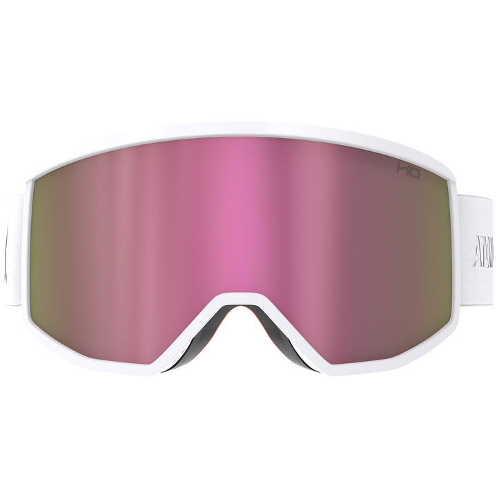 Atomic Four M HD Goggles White/Pink Copper HD