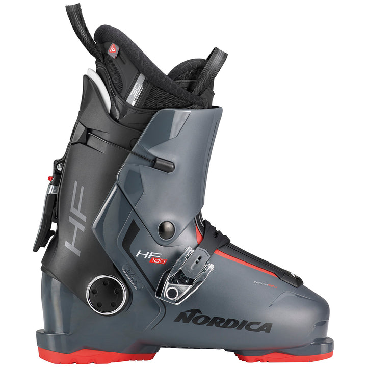 Nordica HF 100 Ski Boots 2024 Anthracite/Black/Red