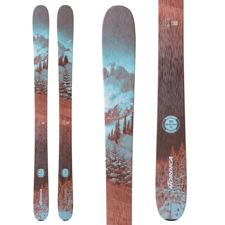 Nordica Santa Ana 104 Free Skis - Women's 2024