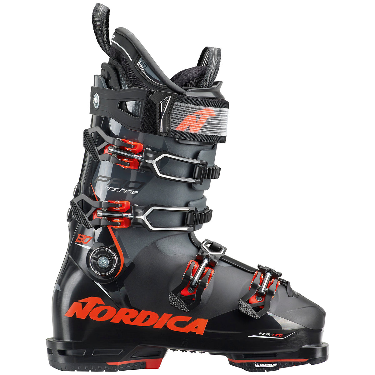 Nordica Promachine 130 Ski Boots 2024 Black/Anthracite/Red