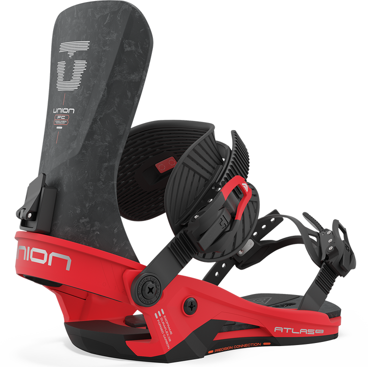 Union Atlas FC Snowboard Bindings 2024 Race Red