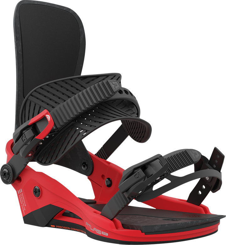 Union Atlas FC Snowboard Bindings 2024 Race Red