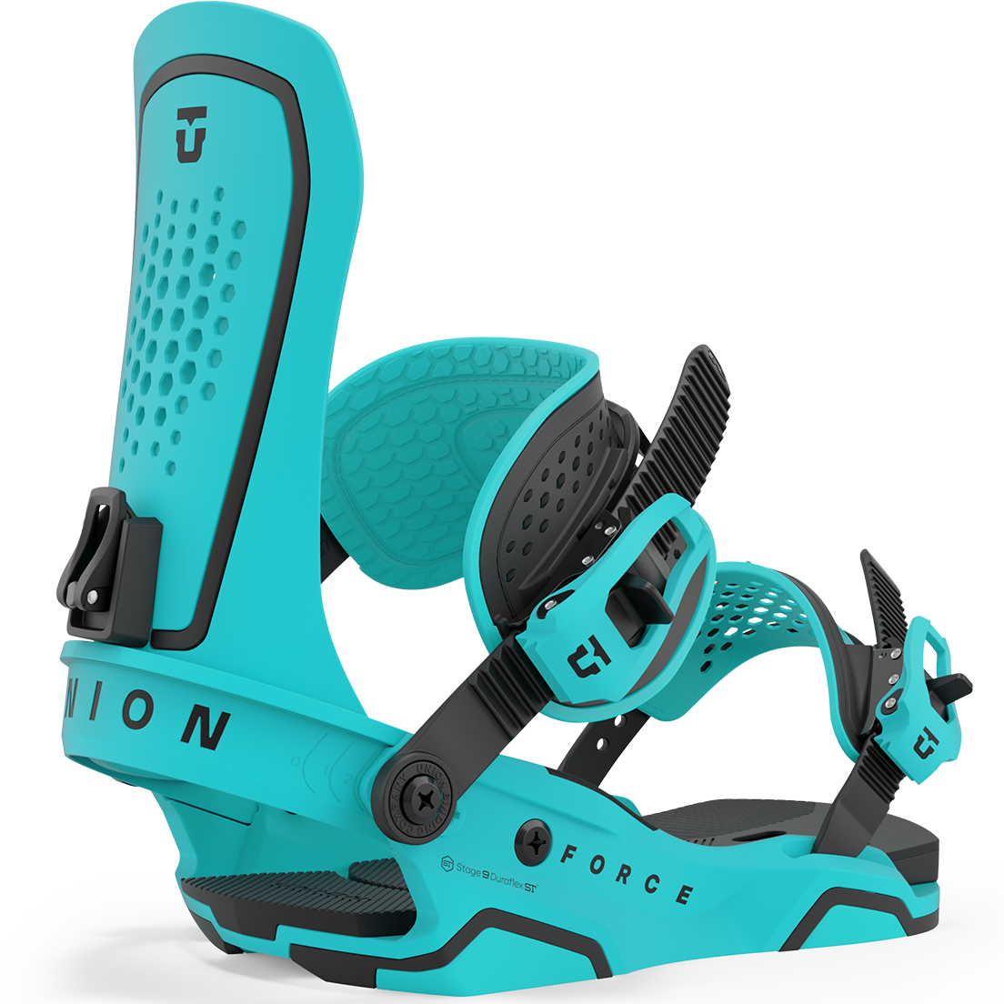 Union Force Snowboard Bindings 2024 Cyan